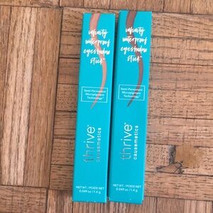 NWT Thrive Infinity Waterproof Eyeshadow Stick Riji and Dr. Q